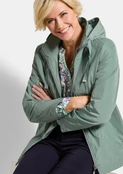 Jacke mit abnehmbarer Kapuze