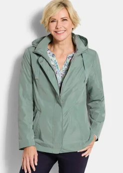 Jacke mit abnehmbarer Kapuze