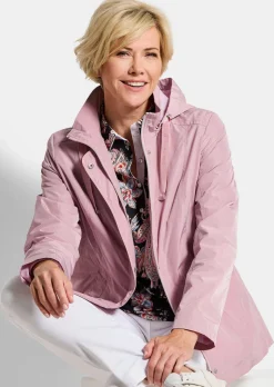 Jacke mit abnehmbarer Kapuze