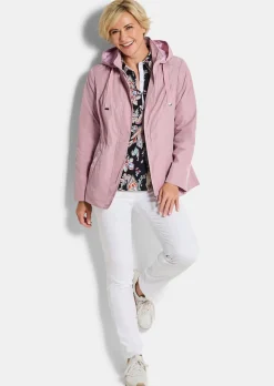 Jacke mit abnehmbarer Kapuze
