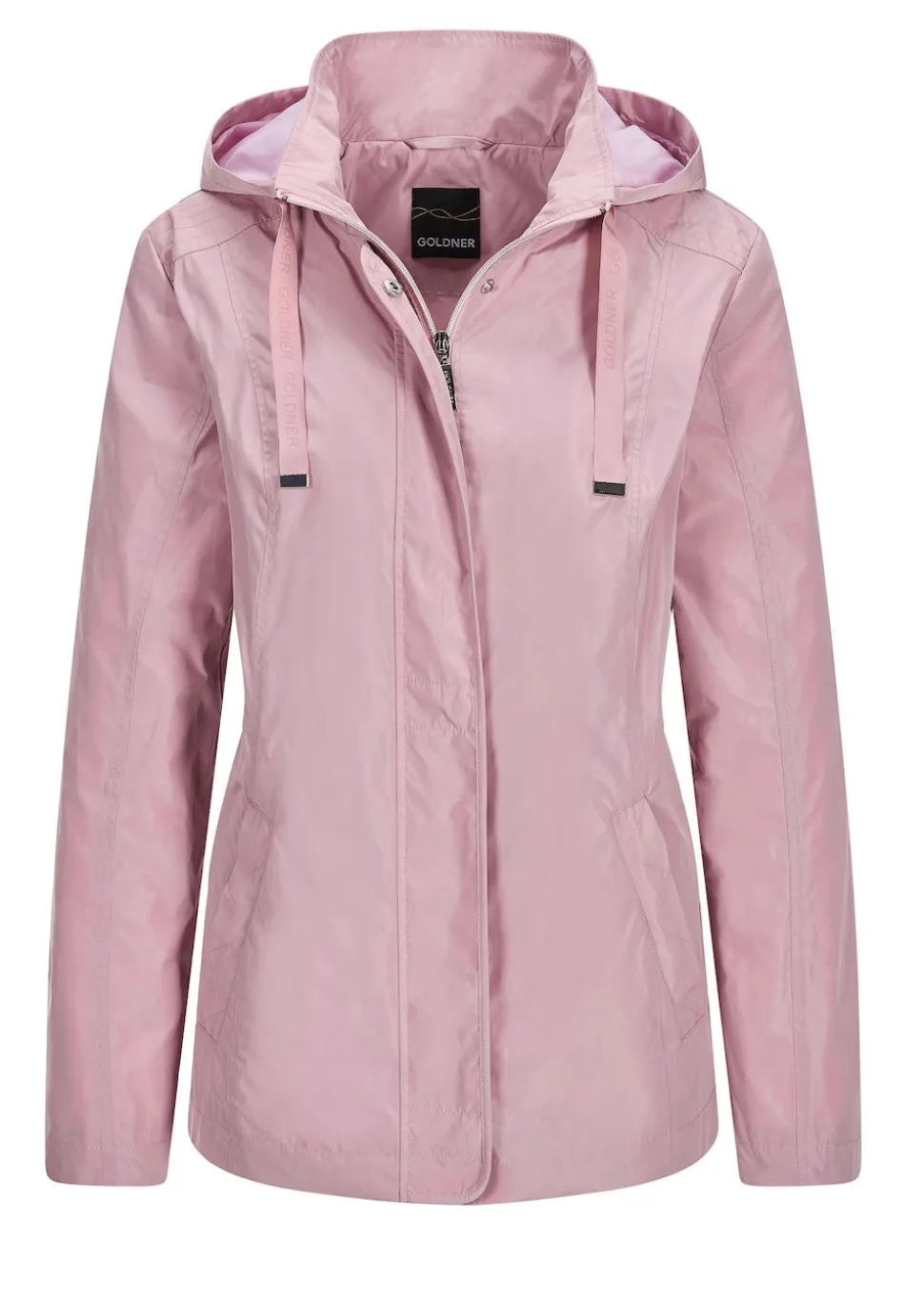 Jacke mit abnehmbarer Kapuze