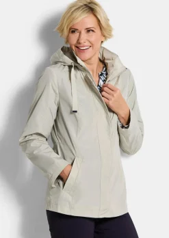 Jacke mit abnehmbarer Kapuze
