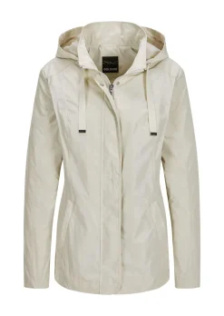 Jacke mit abnehmbarer Kapuze