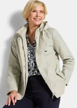 Jacke mit abnehmbarer Kapuze
