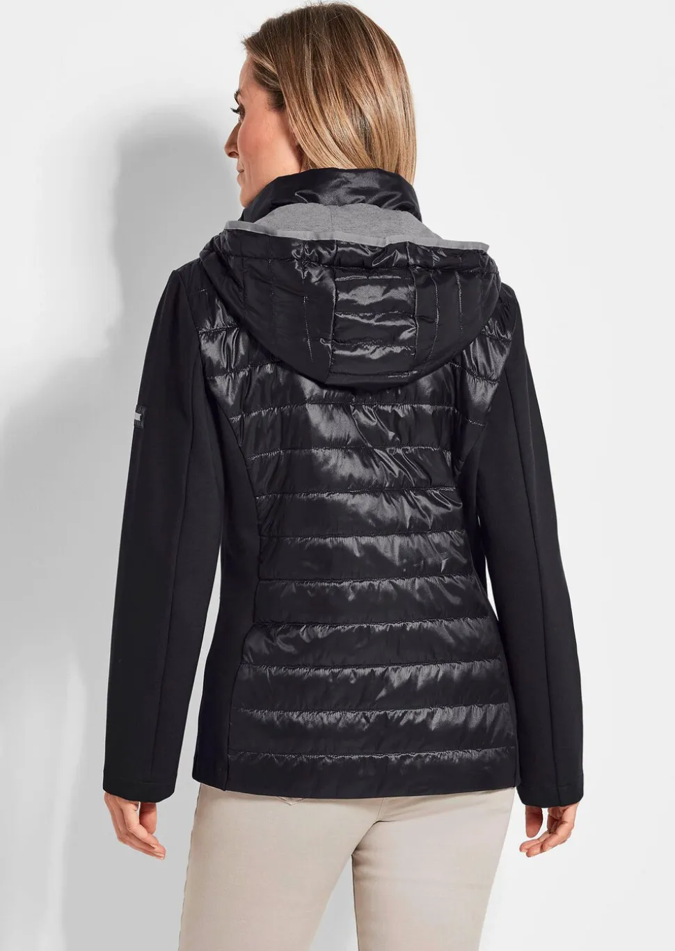 Jacke mit Stehkragen