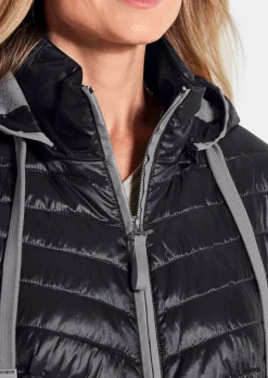 Jacke mit Stehkragen