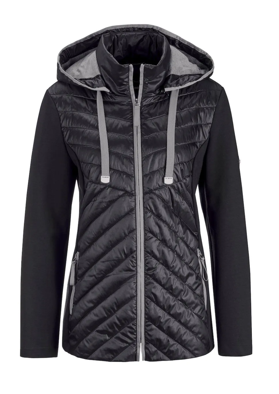Jacke mit Stehkragen