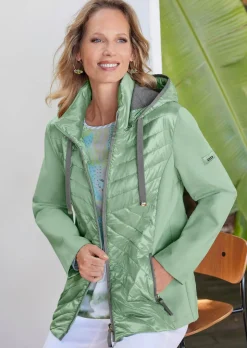 Jacke mit Stehkragen
