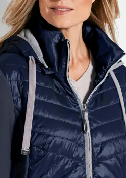 Jacke mit Stehkragen