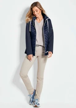 Jacke mit Stehkragen