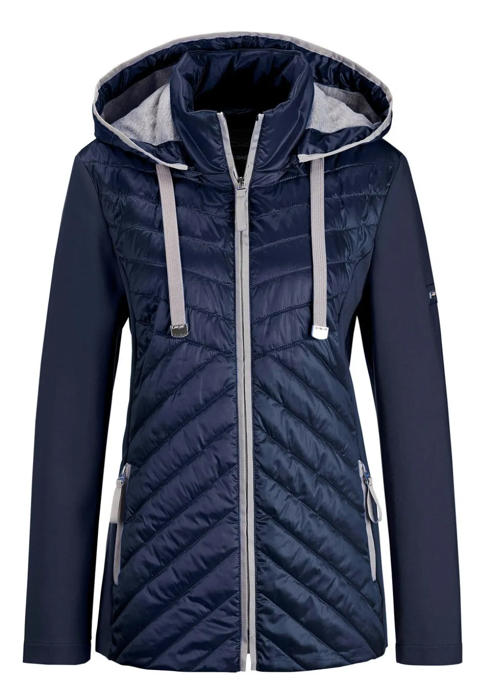Jacke mit Stehkragen