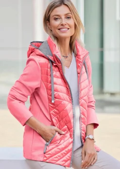 Jacke mit Stehkragen