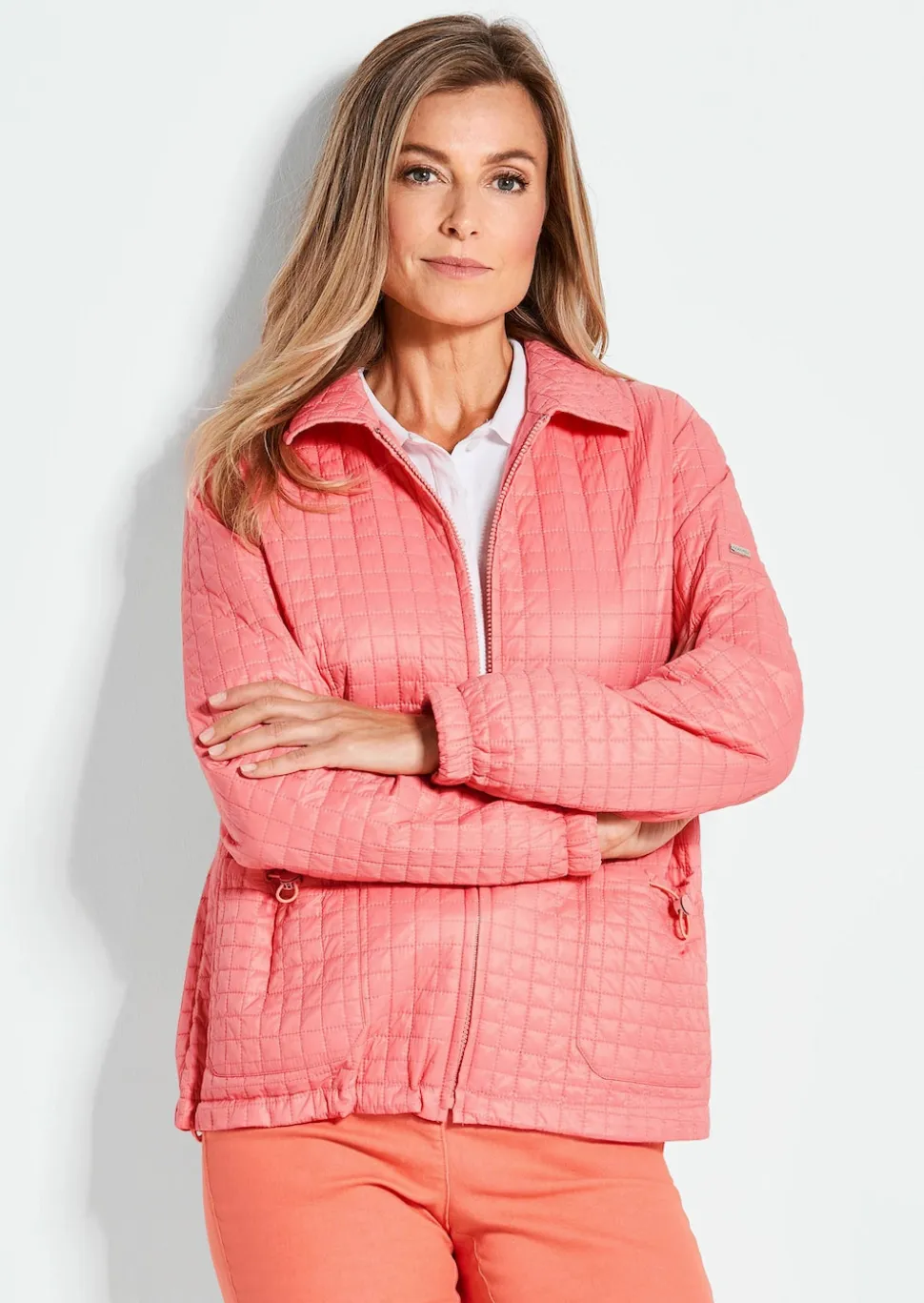 Jacke mit Waffelstepp