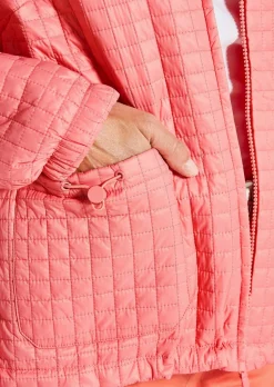 Jacke mit Waffelstepp