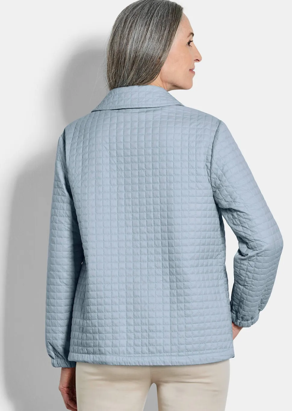 Jacke mit Waffelstepp