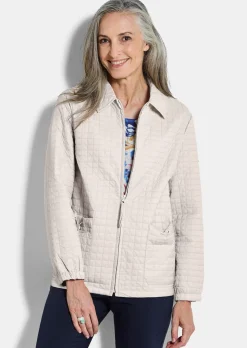 Jacke mit Waffelstepp