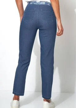 7/8-Jeans aus leichtem Soft-Denim