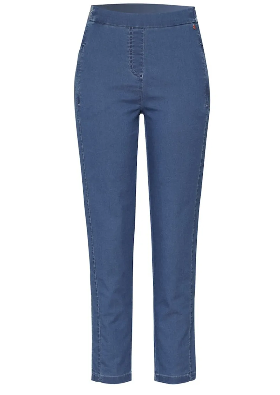 7/8-Jeans aus leichtem Soft-Denim