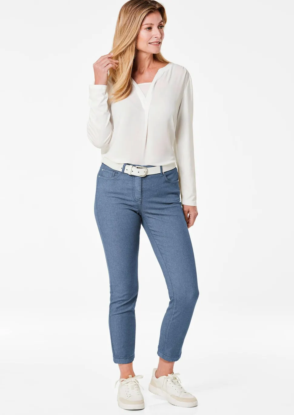 7/8-Jeans BELLA in Super-Stretch-Qualität