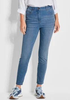 7/8-Jeans BELLA mit Strasssteinen