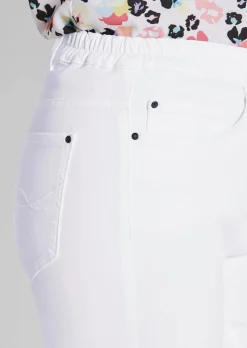 7/8-Jeans BELLA mit Strasssteinen
