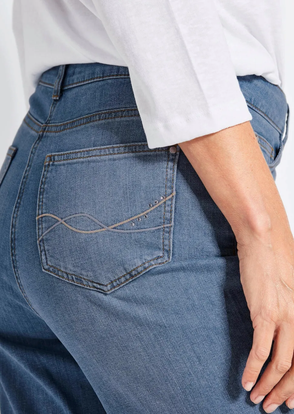 Jeans-Culotte VERA im 5-Pocket-Stil