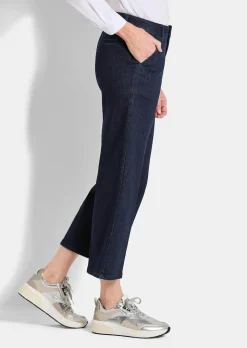 Jeans-Culotte VERA mit Bügelfalten