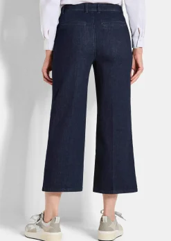 Jeans-Culotte VERA mit Bügelfalten