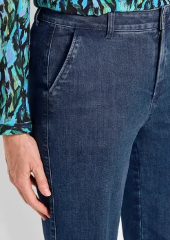 Jeans-Culotte VERA mit Bügelfalten