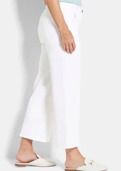 Jeans-Culotte VERA mit Bügelfalten