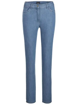 Jeans LOUISA mit Stickerei