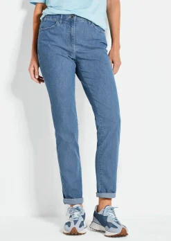 Jeans LOUISA mit Stickerei