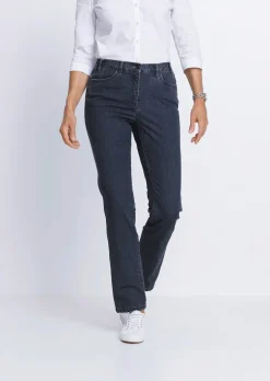 Jeans LOUISA mit Stickerei