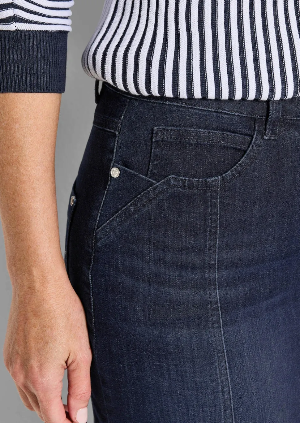 Jeansrock im 5-Pocket-Stil