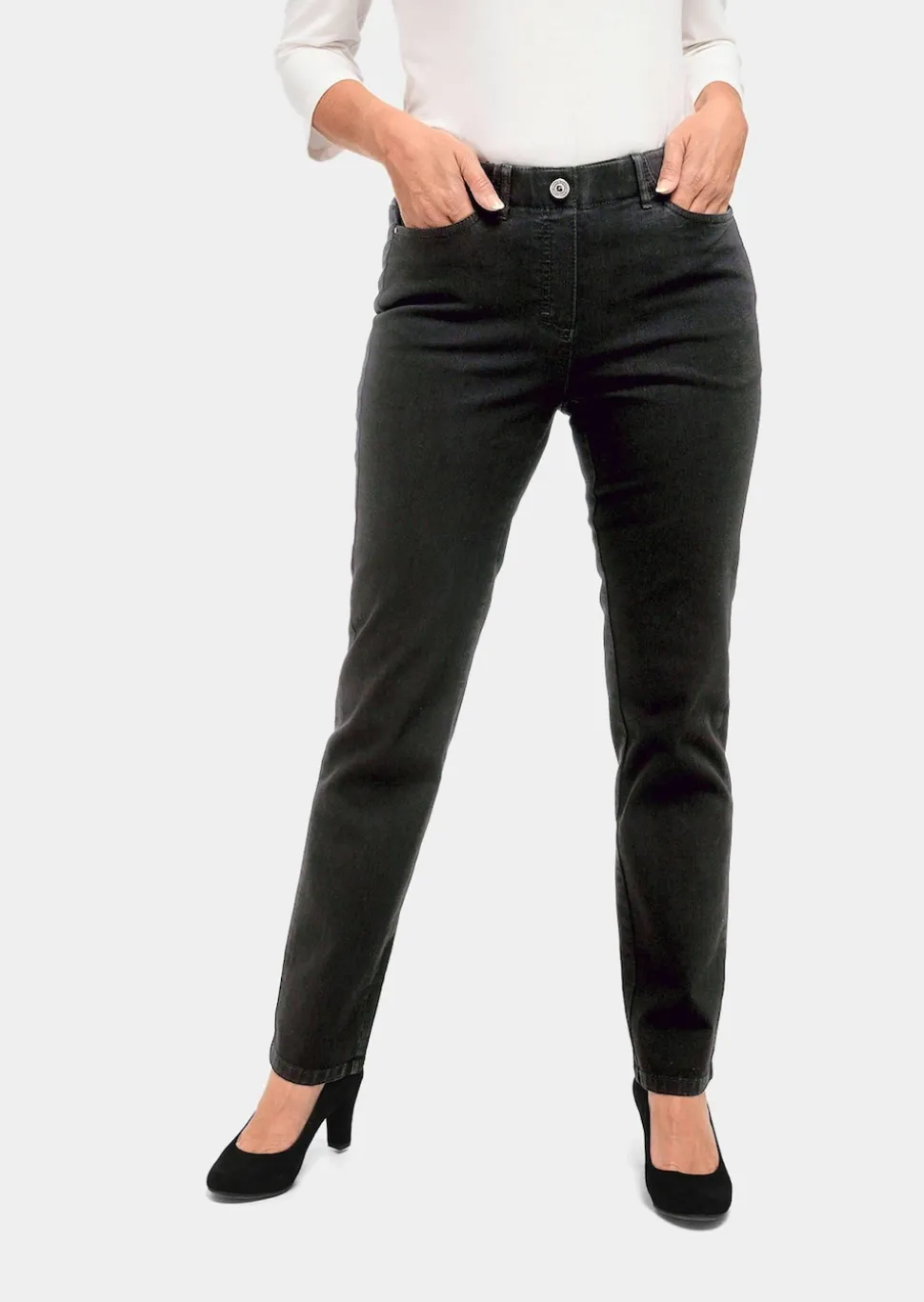 Jeansschlupfhose