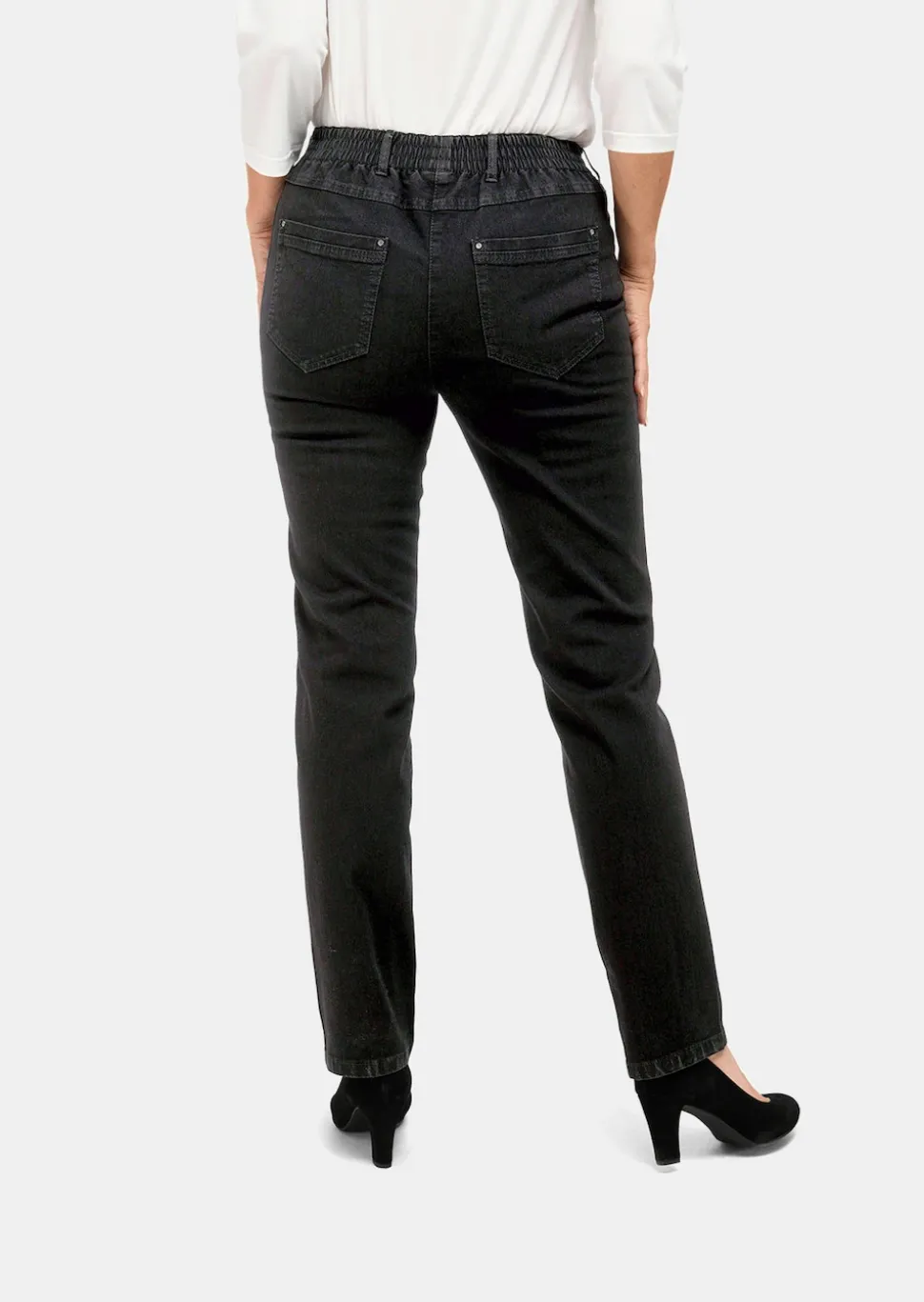 Jeansschlupfhose