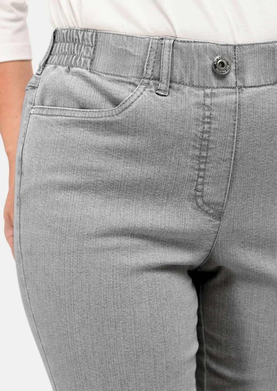 Jeansschlupfhose