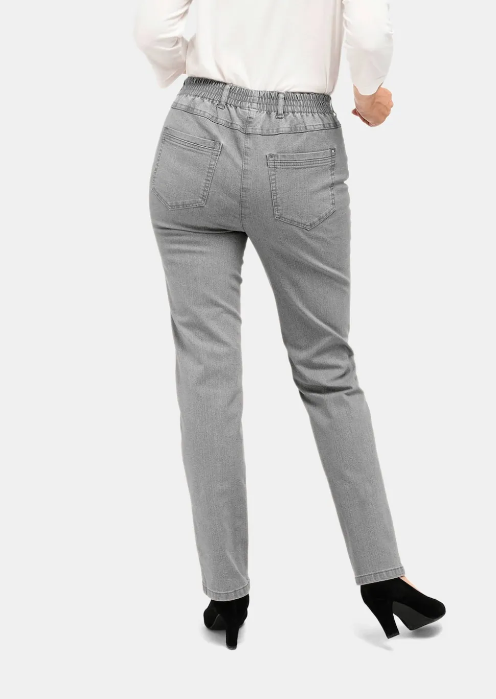 Jeansschlupfhose