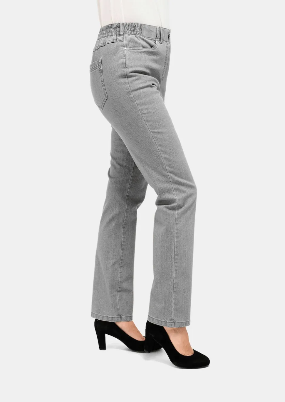 Jeansschlupfhose