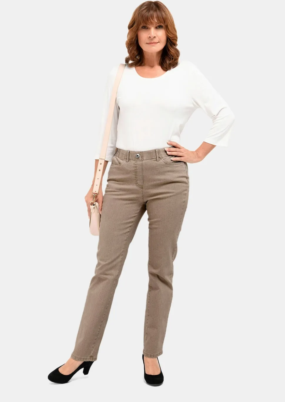 Jeansschlupfhose