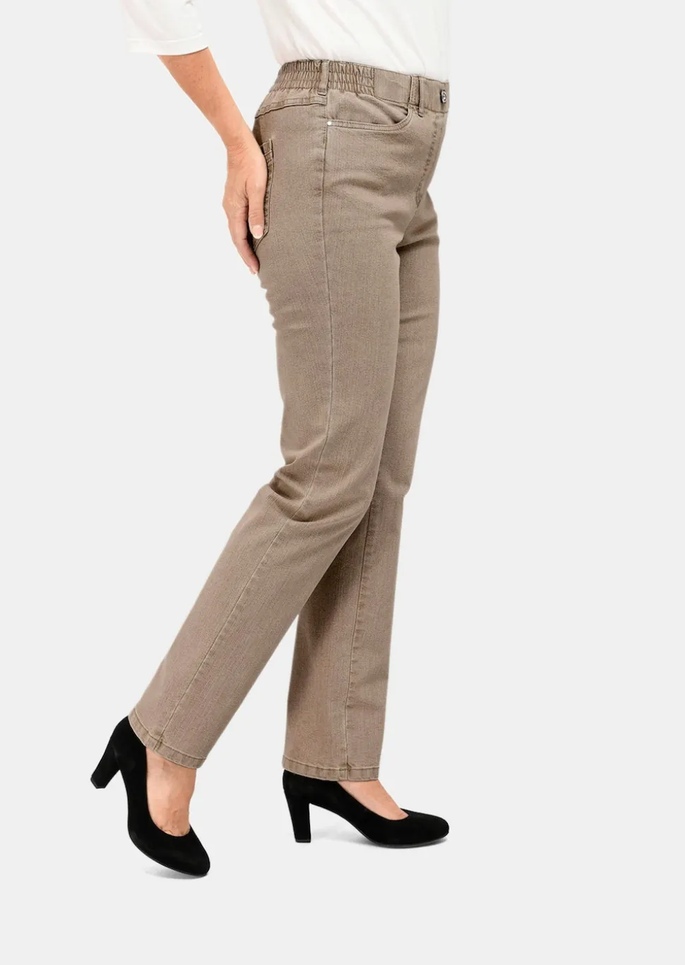 Jeansschlupfhose