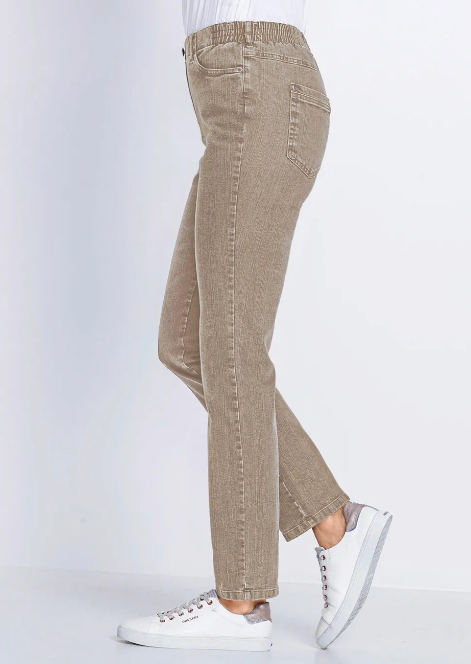 Jeansschlupfhose
