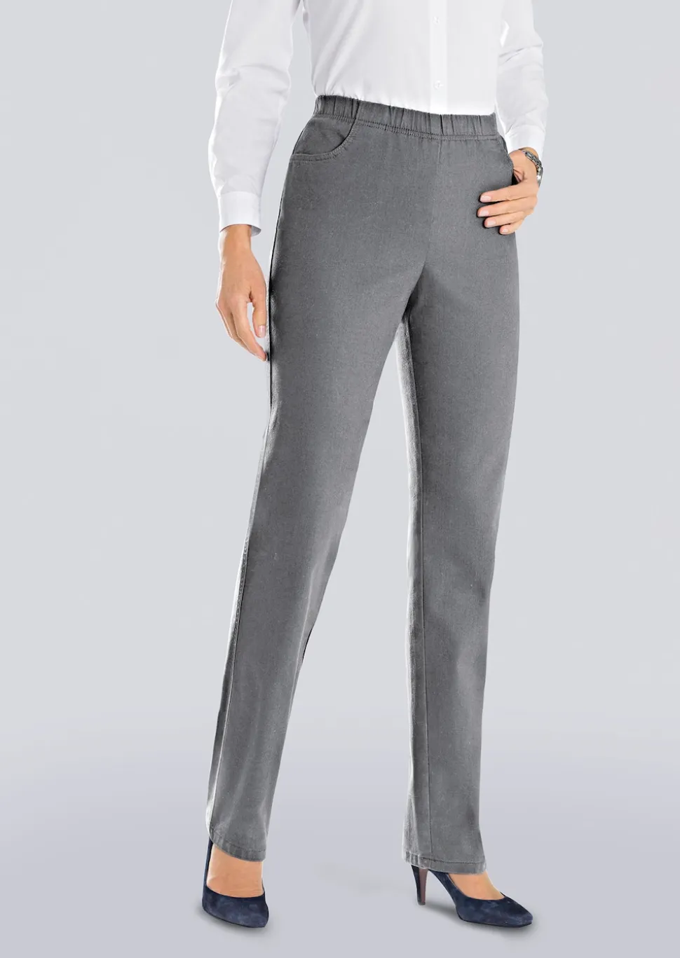 Jeansschlupfhose