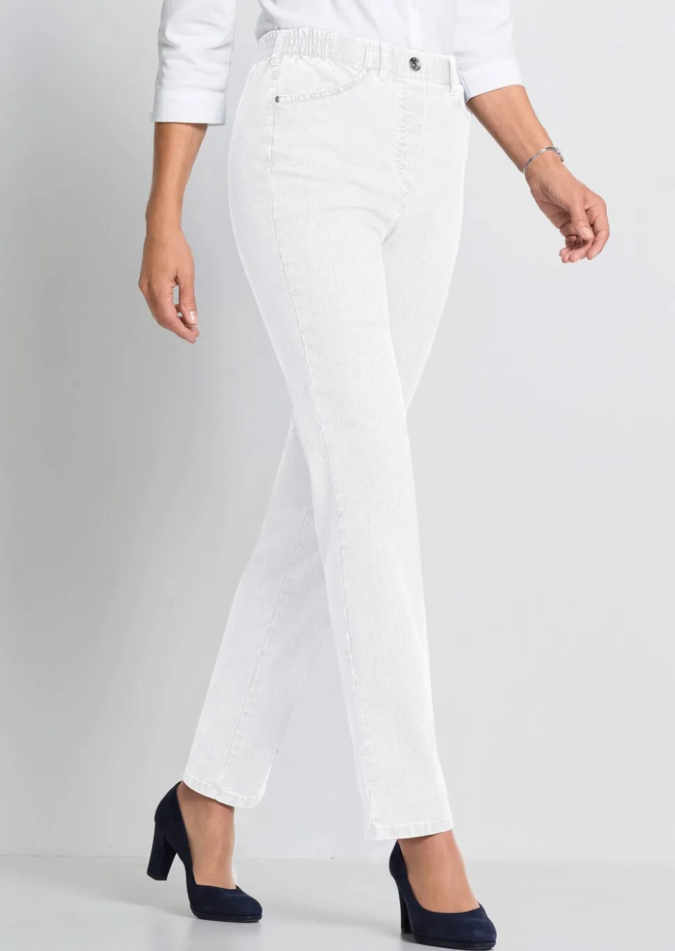 Jeansschlupfhose