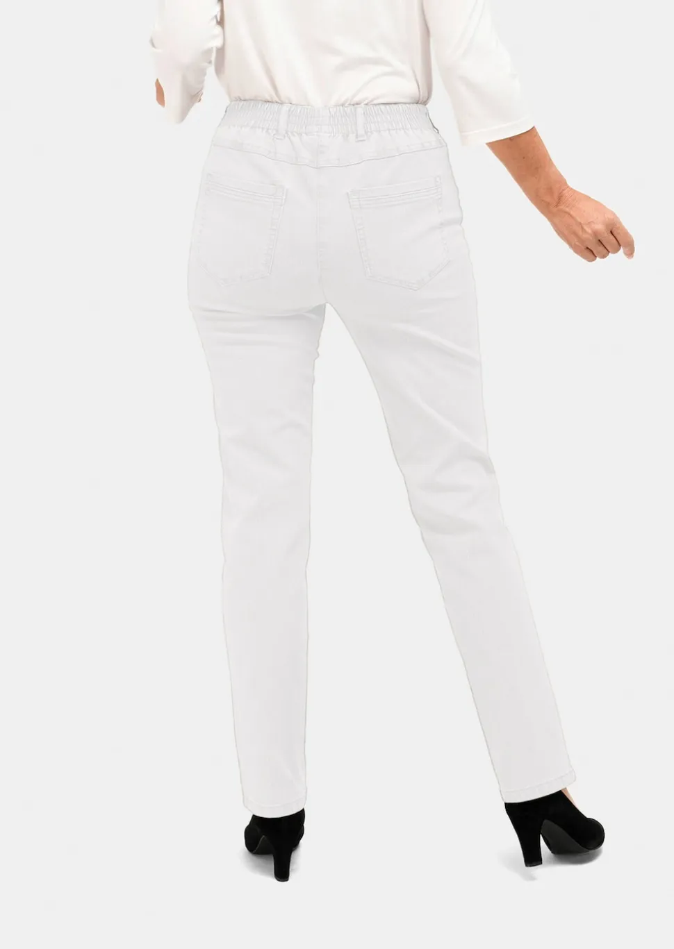 Jeansschlupfhose