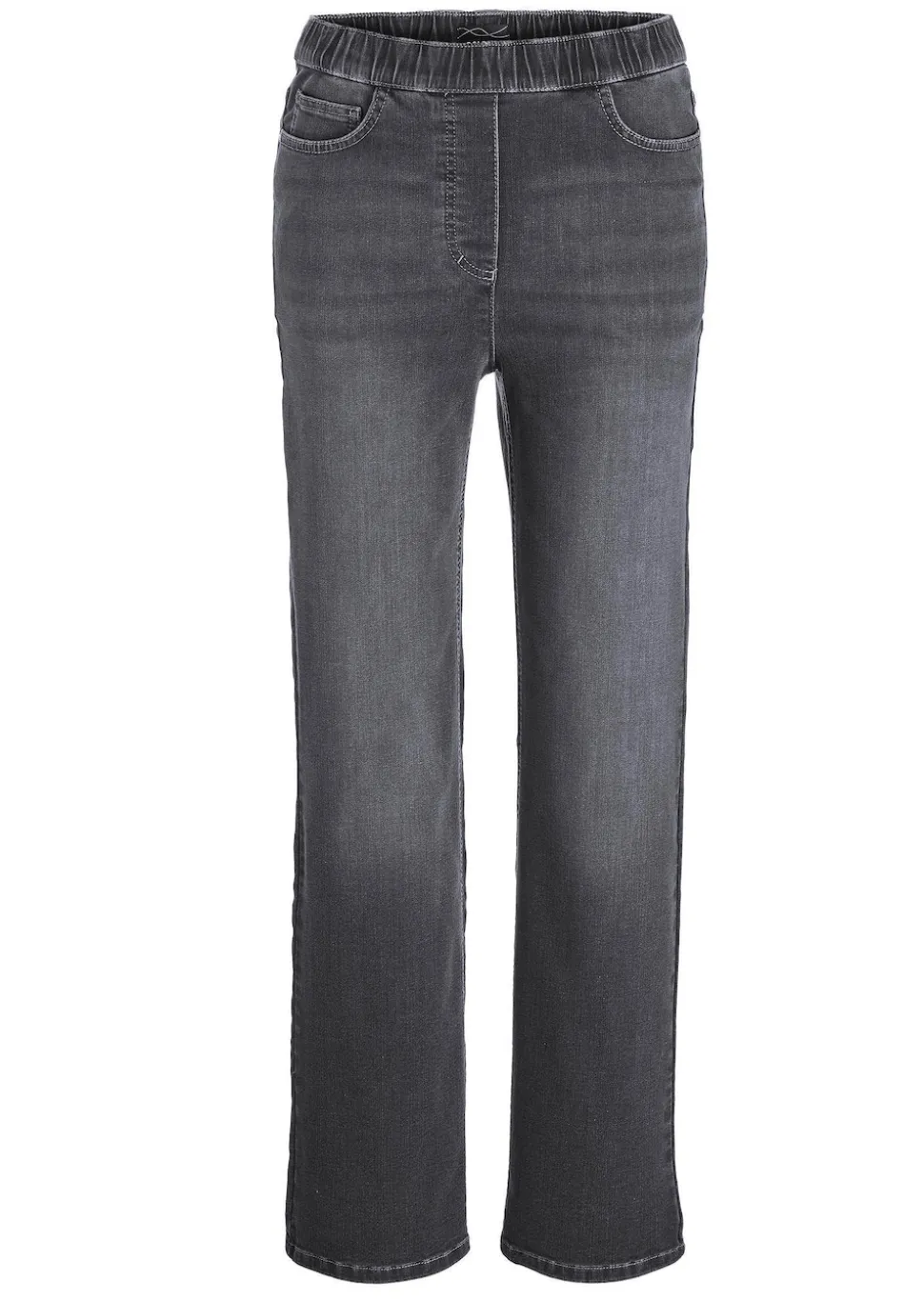 Jeansschlupfhose VERA mit weitem Bein