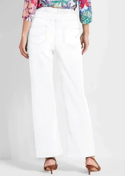 Jeansschlupfhose VERA mit weitem Bein