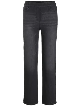 Jeansschlupfhose VERA mit weitem Bein