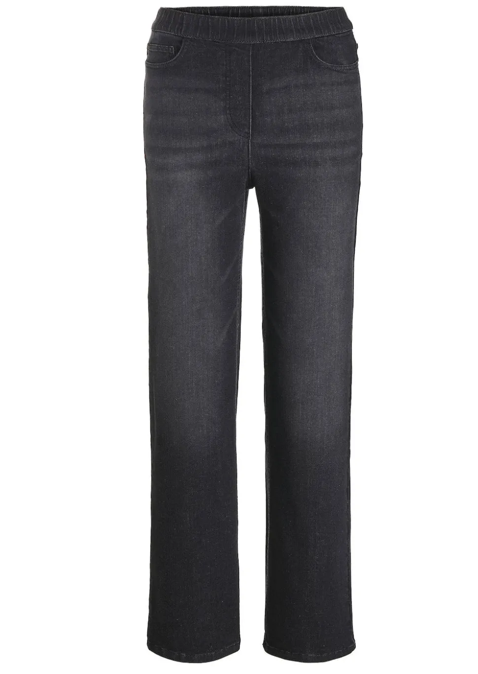 Jeansschlupfhose VERA mit weitem Bein