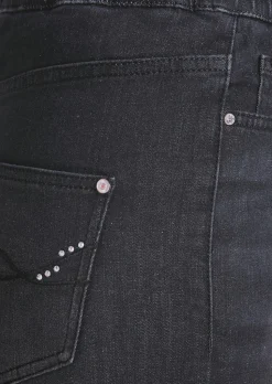 Jeansschlupfhose VERA mit weitem Bein